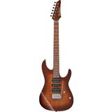Brun Elektriske guitarer Ibanez AZ2407F, Brownish Sphalerite