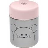Lässig Børnetermokander Lässig baby children thermo warming box porridge snacks leakproof stainless steel Little Chums Mouse