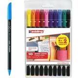 Edding Tuscher Edding Fasermaler 1200 Colour Pens 10er Set