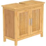 Brune Badeværelsesmøbler Eisl Bathroom Base Cabinet Bamboo