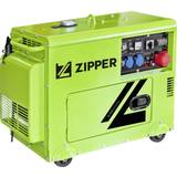Zipper Generatorer Zipper Diesel-Stromerzeuger ZI-STE7500DSH 2 400V Steckdose