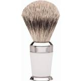 ERBE Shaving Shop Barberkost Premium Parin barberpensel sølvspids Hvid 1 Stk