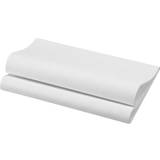Papirservietter Duni Hvide middagsservietter BIO Dunisoft 40x40 cm. 60 stk