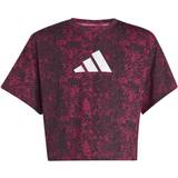 adidas Training Aeroready Animalprint Tshirt Pink 152