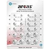 Arcas Knopfzellen Set (1 Stk. AG3, AG4, AG10, AG12, A76) Batterien