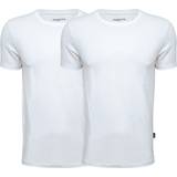 Bambus - Rund hals Overdele ProActive Bamboo T-shirt 2-pack - White