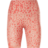 Dame - Orange Shorts Reebok Lux Bold Modern Safari Print High-Waisted Shorts