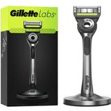 Barberskrabere & Barberblade Gillette Labs Razor with Exfoliating Bar & Stand