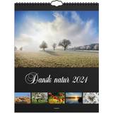 Vægkalender Mayland Vægkalender Dansk natur 2024