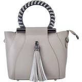 Beige Håndtasker Håndtasker til damer Mia Tomazzi WB201297-GREY Beige (21 x 18 x 7 cm)
