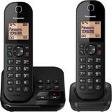 Panasonic Fastnettelefoner Panasonic KX-TGC422 DECT telefon Nummervisning Sort