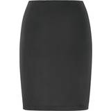 Dame - Sort Underskørter Naturana Women's Slip Essentials Petticoat - Black