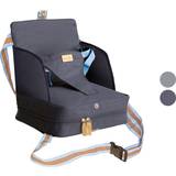 Blå Sædehynder Roba Booster Seat, Mobile Inflatable Child Seat with Raised Side Panels, Flexible Booster Seat for Home and Travel