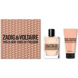 Zadig & Voltaire Dame Gaveæsker Zadig & Voltaire And This Is Her Vibes of Freedom Eau Gift