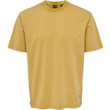 Orange - V-udskæring Overdele Only & Sons Relaxed Fit O-hals T-shirt