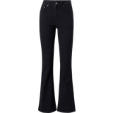 48 - Dame - W27 Jeans Gina Tricot Full Length Flare Jeans - Black