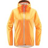 Orange - Polyamid Overtøj Haglöfs L.I.M Proof Women's Jacket - Soft Orange/Flame Orange