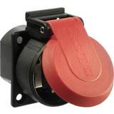 As - Schwabe Kontakter as - Schwabe 45080 Flush-mount socket IP54 Red