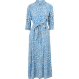 Løs - Skjortekjoler Jacqueline de Yong Star Life Dress - Campanula Daisy Flower
