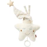 Baby Fehn Babylegetøj Baby Fehn Music Box Babylove Star contrast hanging toy with melody 1 pc
