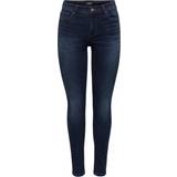 Only Wauw Mørkeblå skinny-jeans Mørkeblå