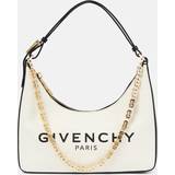 Givenchy Hvid Håndtasker Givenchy 'Moon Cut' Small Shoulder Bag Cream U