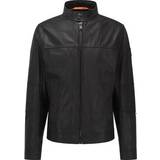 HUGO BOSS Joseph Leather Jacket - Black Se pris »