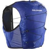 Blå Løberygsække Salomon Active Skin 8 Backpack with Flasks SS23