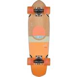 Globe Blazer 26" Complete Cruiser Skateboard White Oak/Concrete
