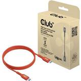 Rød - USB C-USB C - USB-kabel Kabler Club 3D USB 2.0