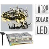 Hvid Lyskæder & LED bånd ProGarden Johanne solcelle 100 Lyskæde