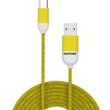 Gul - USB-kabel Kabler Celly Pantone Type-C Cable