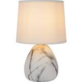 Lucide Hvid Bordlamper Lucide marmo Table Lamp
