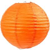 Indendørsbelysning - Orange Julebelysning Creativ Company Rispapirlampe, diam. Julestjerne 20cm
