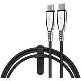 Naztech Kabler Naztech 15501 6 Titanium USB-C to USB-C Braided Cable