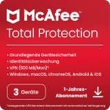 McAfee Kontorsoftware McAfee Total Protection 2022 ESD 3 Geräte 1-Jahres-Lizenz DE/AT