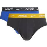 Nike Gul Underbukser Nike 2-pak Everyday Cotton Stretch Brief Grey/Yellow