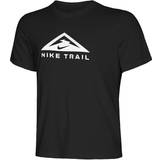 Nike Beige Overdele Nike DRI-FIT Trail Men's Running T-shirt