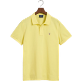 Gul - Slids Tøj Gant Original Regular Fit Piqué Polo Shirt
