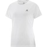 Salomon Polyamid Overdele Salomon Cross Run Women's T-shirt - White