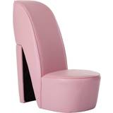 VidaXL Pink Stole vidaXL højhælet sko-design Køkkenstol