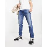 Levi's 512 Tapered slim-jeans mellemblå vask indigo