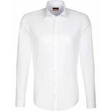 Hvid - Slim Skjorter Seidensticker SN693690 Hvid