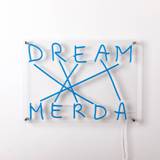 Seletti Acryl Lamper Seletti Dream-Merda LED-Sign Vægarmatur