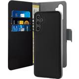 Puro Mobiltilbehør Puro Samsung Galaxy A14 5g Wallet, Detachable, Black Mobilcover