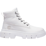 Timberland Hvid Sko Timberland Greyfield Mid Lace-up - White