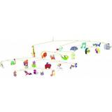 Djeco Uroer Djeco Little Big Room Polypro Mobile Carnival of Animals MichaelsÂ Multicolor One Size