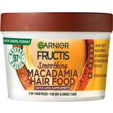 Garnier Kruset hår Hårkure Garnier Fructis Hair Food Smoothing Macadamia 400ml