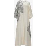 48 - Dame - Oversized Kjoler Etro Paisley Cotton and Silk Kaftan - Multicoloured