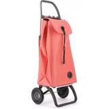 Pink Indkøbstrolleyer ROLSER I-Max MF 2 Wheel Foldable Shopping Coral
